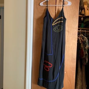 Mara Hoffman Georgia Slip Face Dress NTW $450 Small